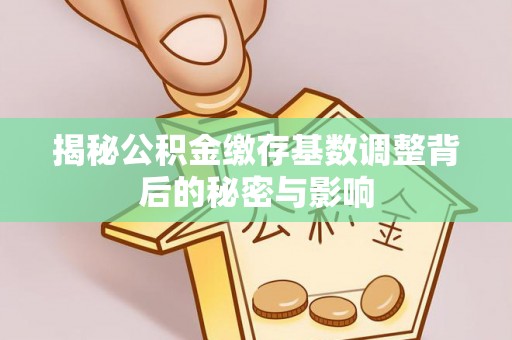 磐石揭秘公积金缴存基数调整背后的秘密与影响