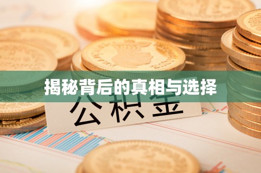 磐石揭秘背后的真相与选择