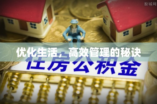 磐石优化生活，高效管理的秘诀